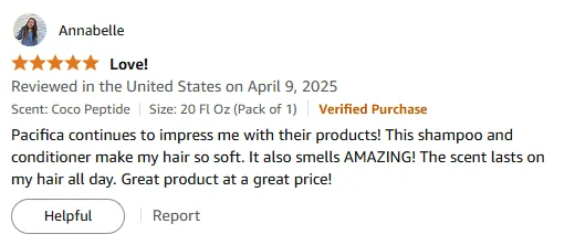My Soft Hair Secret: Pacifica Curls Shampoo