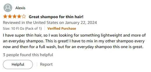 My Go-To Lightweight Shampoo for Fine Hair