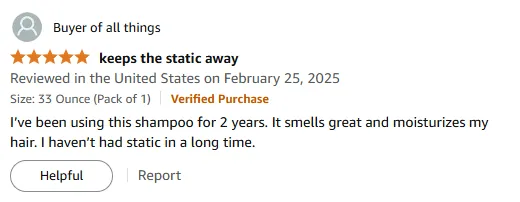 My Go-To Moisturizing Shampoo Smells Amazing