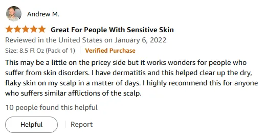 I Fixed My Scalp Dermatitis With This Shampoo