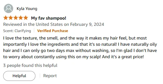 My Natural Shampoo for Oily Hair