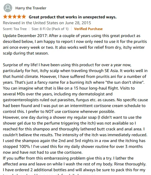 Best Natural Shampoo for Itchy Scalp and Surprising Relief