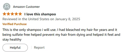 I Swear by This Sulfate Free Shampoo