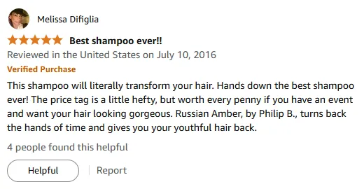 I Found Best Shampoo Ever: Philip B Russian Amber