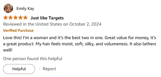 Best 2in1 Shampoo: My Hair Feels Soft & Silky