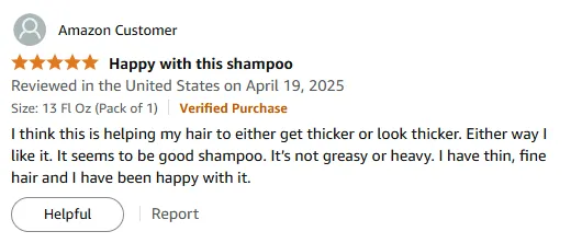 My Hair Looks Thicker with This Volumizing Shampoo