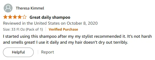 My Gentle Daily Organic Shampoo with Orange Scent
