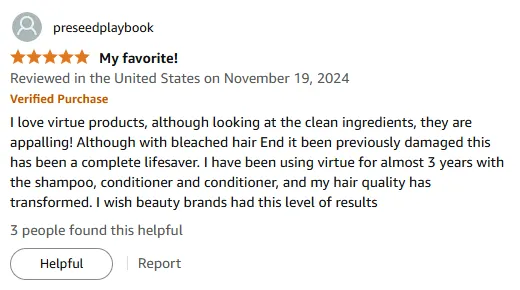 Virtue Shampoo Transformed My Damaged Hair – Best Review