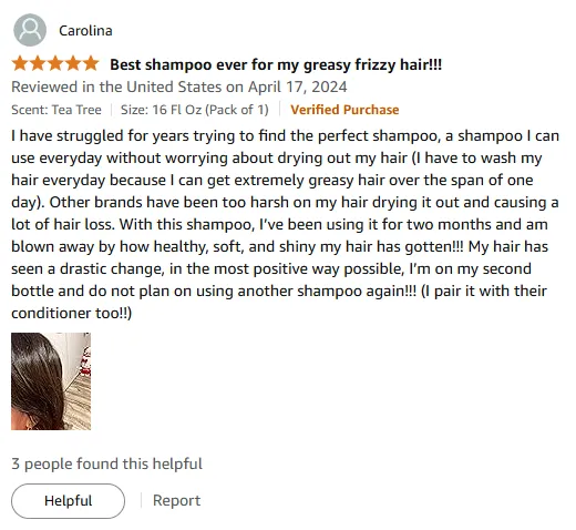 My Go-To Shampoo for Greasy Hair