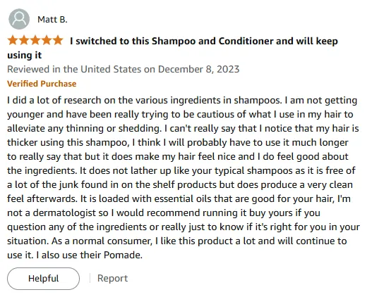 I Found Natural Shampoo for Thinning Hair That Actually Works
