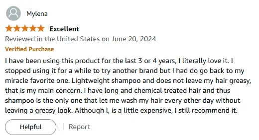 My TRUSS Shampoo Miracle for Treated Hair