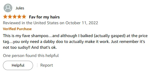 My Fave Shampoo: Just a Dab Works Wonders