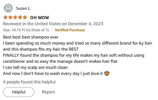 My Best Shampoo Ever: Stops Hair Loss & Softens