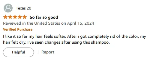 My Hair Feels Softer with This Purple Shampoo
