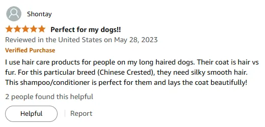 My Dog's Silky Smooth Coat with TRESemm&eacute; Set