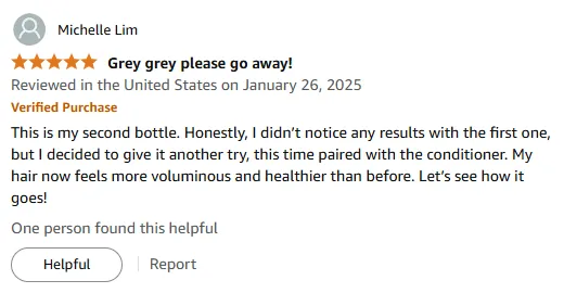 My Second Bottle: Volumizing Hair Results