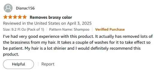 Best De-Brassing Shampoo for Brassy Hair