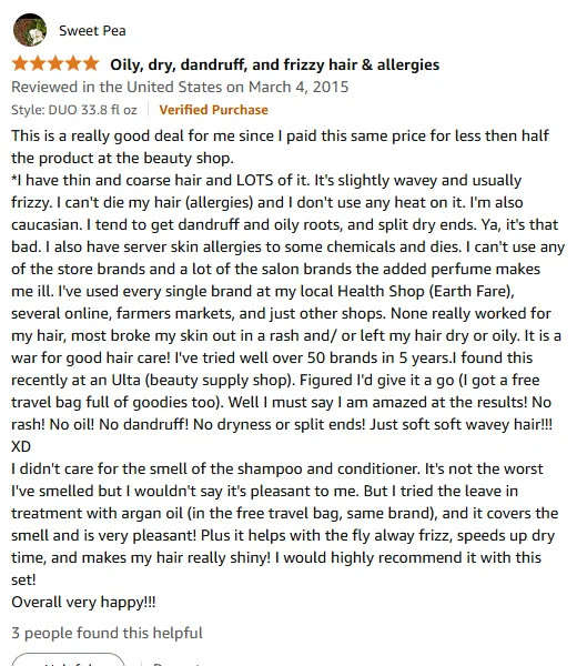 Why I Love DermOrganic Shampoo for Frizzy Hair