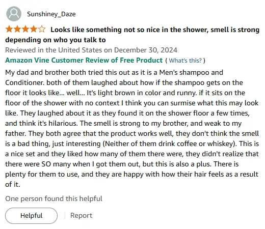 Our Honest Review: Dad & Brother Love This Shampoo