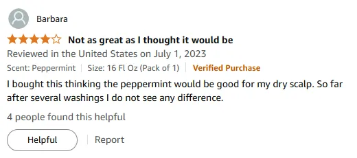 My Peppermint Shampoo for Dry Scalp Relief