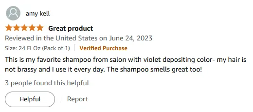My Favorite Violet Shampoo For Brassy-Free Hair