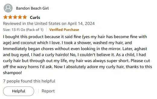 I Defined My Fine Curls with OGX Shampoo