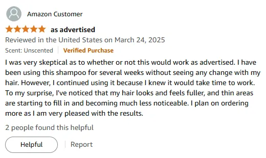 I Got Fuller Hair with This Anti-Thinning Shampoo