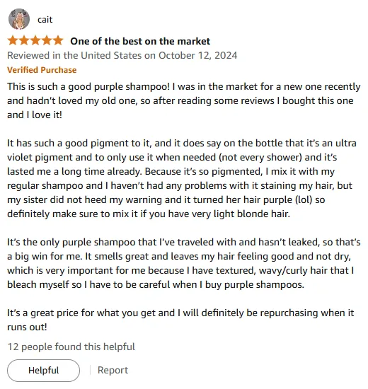 My Go-To Purple Shampoo for Brass-Free Blonde Hair