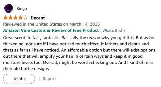 My Honest Cremo Shampoo Review with Great Scent