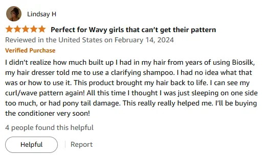 Best clarifying shampoo revived my natural curls