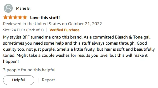 My Favorite Purple Shampoo for Blonde Hair