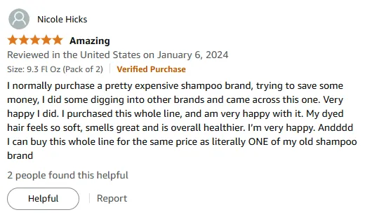 I'm Thrilled With Joico Color Endure Shampoo For Soft Hair
