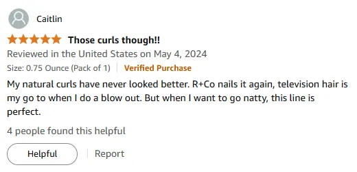 R+Co Shampoo: My Curls Perfected