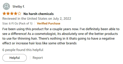 I Saw Results with ACTIIV Shampoo for Thinning Hair