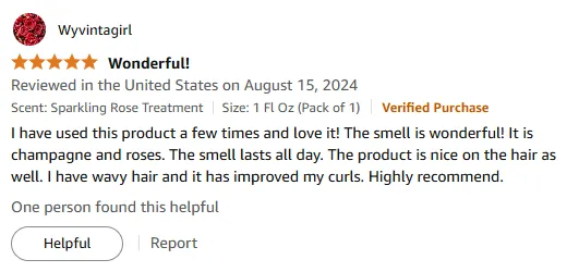 I Love This Amazing Shampoo For Soft Curls