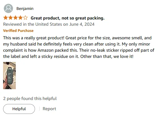 My Husband Loves This Great Smelling Shampoo