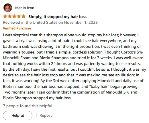 My Biotin Shampoo Stopped Hair Loss and Grew Baby Hair