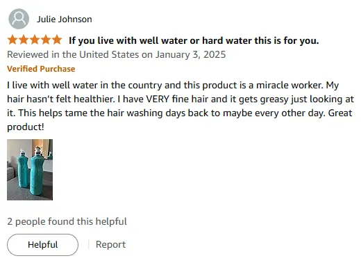 My Miracle Shampoo for Hard Water Hair Rescue