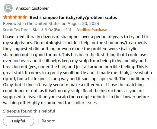 Maple Holistics Shampoo Solved My Scalp Itch
