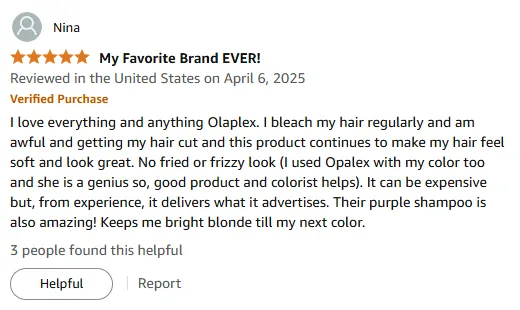 Olaplex Keeps My Bleached Hair Soft and Shiny