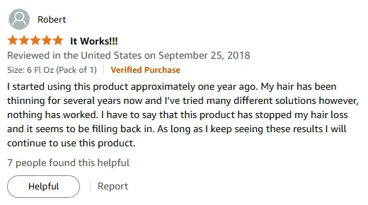 My Zenagen Hair Loss Shampoo Stopped Hair Loss: Filling In