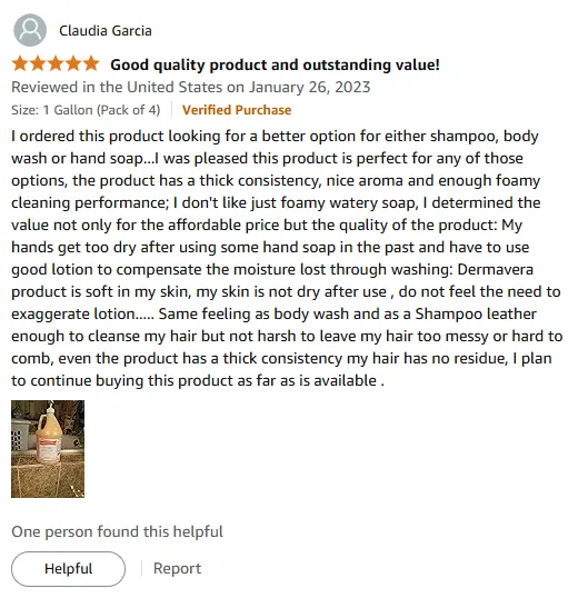 I Love DermaRite Gentle Shampoo and Body Wash for Skin