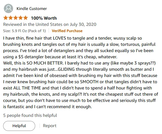 I Found the Best Detangling Spray for Fine Hair