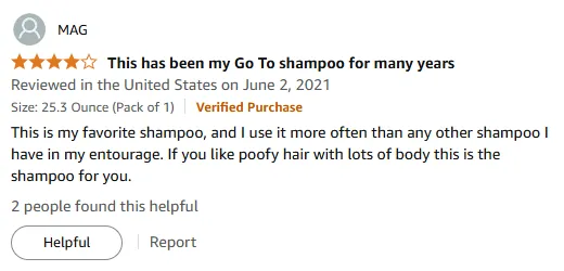 I Love This Shampoo for Fine Hair Volume and Body
