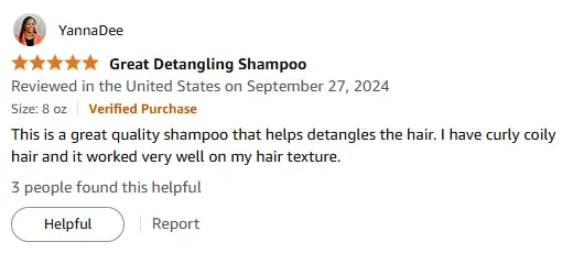 I Love KeraCare Shampoo for Detangling My Curly Hair