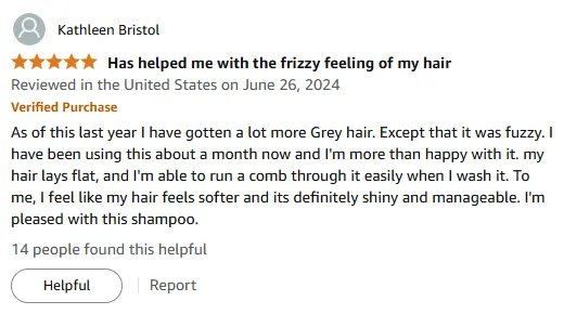 This Purple Shampoo Made My Gray Hair Soft and Shiny
