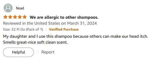 I Love ABBA Shampoo for Itchy Scalp & Color Protection