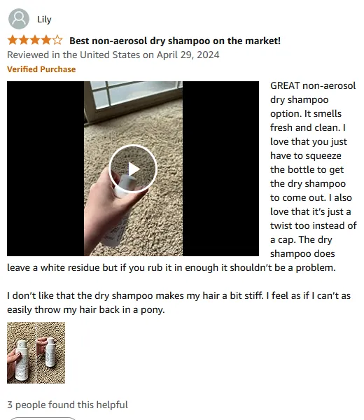 Why I Love This Non-Aerosol Dry Shampoo for Oily Hair