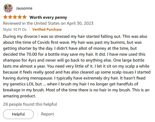 I Beat Hair Loss With This Coconut Shampoo