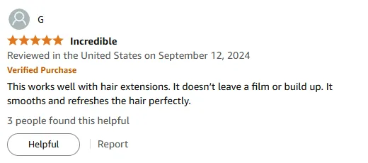 I Love Paul Mitchell Dry Shampoo for Hair Extensions
